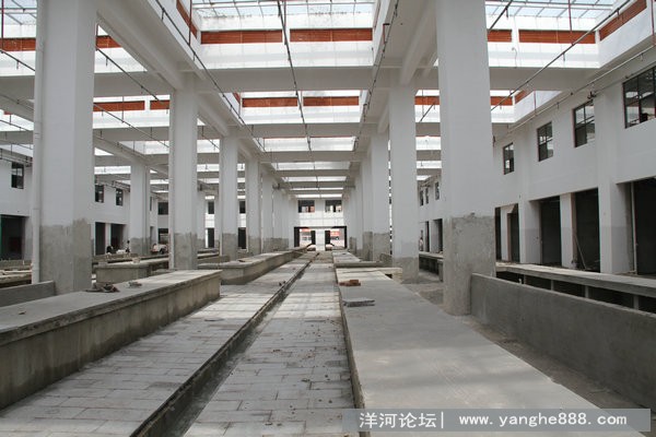 5月份洋河新城部分重点工程建设进度