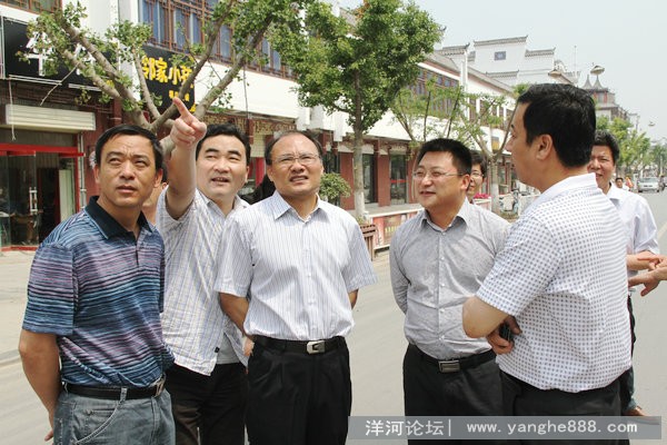 刘金山检查市委工作会议洋河新城观摩点建设工作