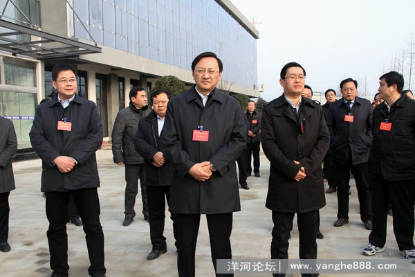 市委四届三次全体（扩大）会议观摩组到洋河新城观摩