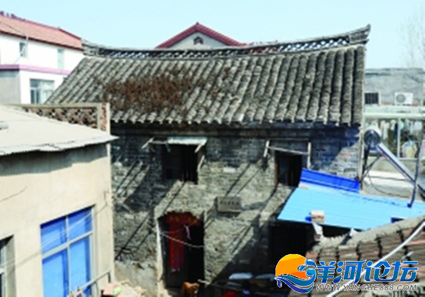 洋河新区东圩发现一座百年民居