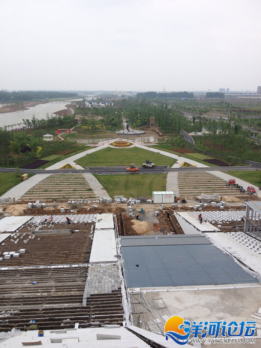 古黄河爱情主题公园完工在即 未来将成洋河市民休闲好去处
