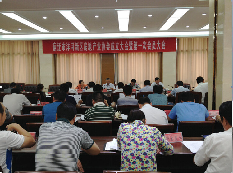 洋河新区房地产业协会成立暨第一届会员大会召开
