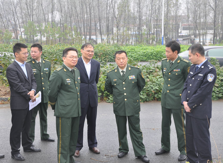 省消防总队政委陈益新调研洋河新区消防站建设