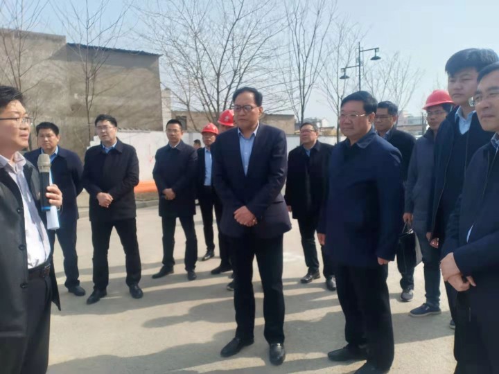 市领导会办古山河洋河新区段治理工程
